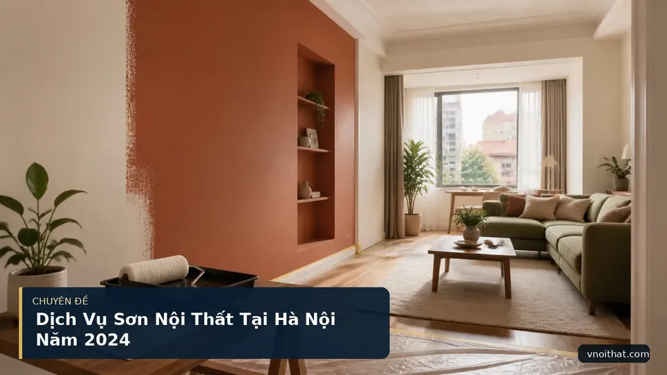 Dịch Vụ Sơn Nội Thất Tại Hà Nội Năm 2024