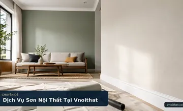Dịch Vụ Sơn Nội Thất Tại Vnoithat
