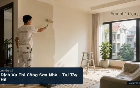 Dịch Vụ Thi Công Sơn Nhà – Tại Tây Hồ