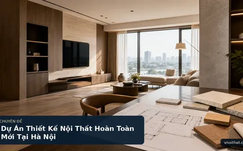 Dự Án Thiết Kế Nội Thất Hoàn Toàn Mới Tại Hà Nội