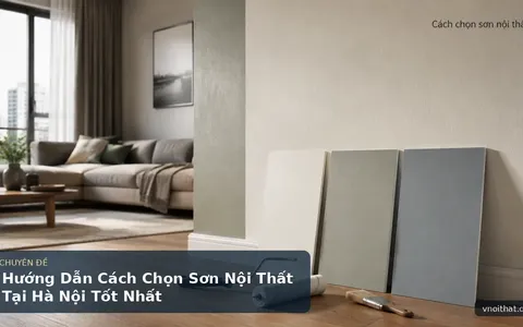 Hướng Dẫn Cách Chọn Sơn Nội Thất Tại Hà Nội Tốt Nhất