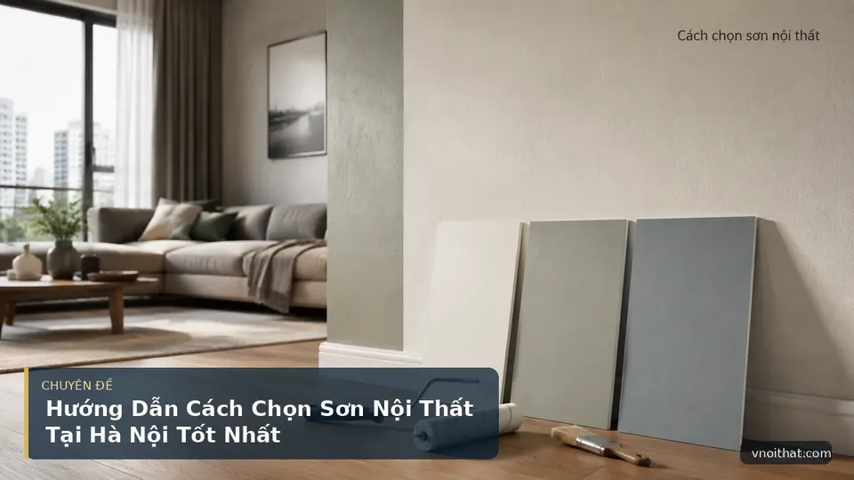 Hướng Dẫn Cách Chọn Sơn Nội Thất Tại Hà Nội Tốt Nhất