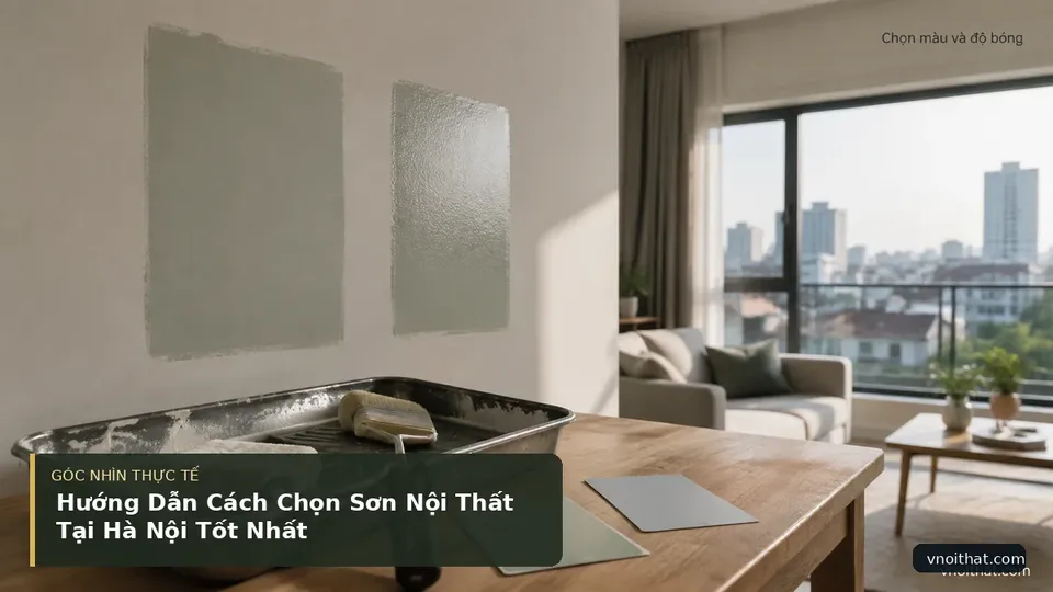 Chi tiết minh họa nội thất trong bài Hướng Dẫn Cách Chọn Sơn Nội Thất Tại Hà Nội Tốt Nhất