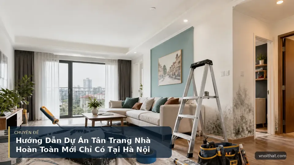 Hướng Dẫn Dự Án Tân Trang Nhà Hoàn Toàn Mới Chỉ Có Tại Hà Nội