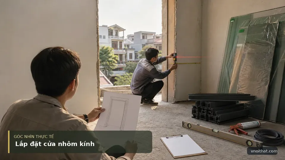 Địa Chỉ Lắp Đặt Khung Nhôm Cửa Kính Quận Hà Đông — hình minh họa nội thất