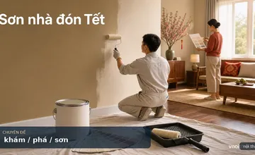 Khám Phá Dịch Vụ Sơn Nội Thất Đón Tết Ất Tỵ 2025 – Cải Tạo Không Gian Sống Của Bạn Cho Năm Mới