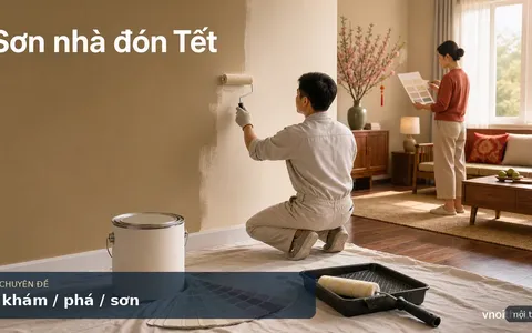 Khám Phá Dịch Vụ Sơn Nội Thất Đón Tết Ất Tỵ 2025 – Cải Tạo Không Gian Sống Của Bạn Cho Năm Mới