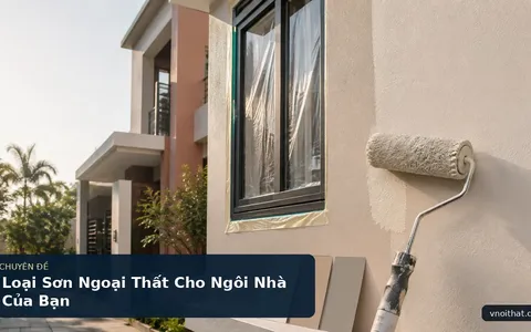 Loại Sơn Ngoại Thất Cho Ngôi Nhà Của Bạn