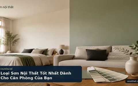 Loại Sơn Nội Thất Tốt Nhất Dành Cho Căn Phòng Của Bạn