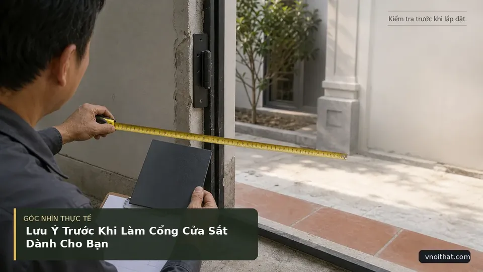 Chi tiết minh họa nội thất trong bài Lưu Ý Trước Khi Làm Cổng Cửa Sắt Dành Cho Bạn