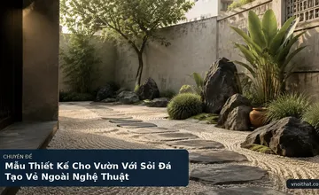 Mẫu Thiết Kế Cho Vườn Với Sỏi Đá Tạo Vẻ Ngoài Nghệ Thuật