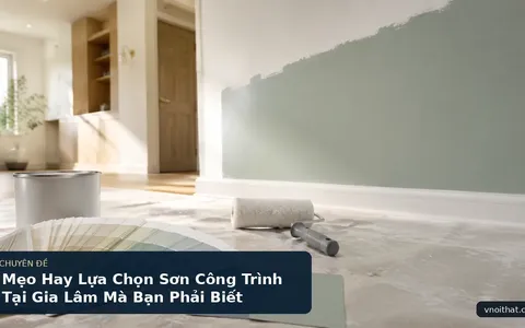 Mẹo Hay Lựa Chọn Sơn Công Trình Tại Gia Lâm Mà Bạn Phải Biết