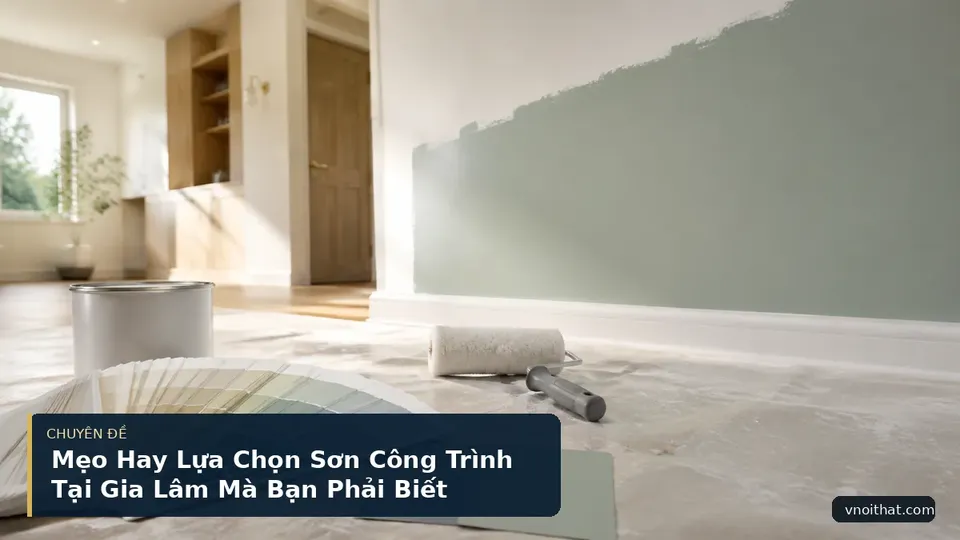 Mẹo Hay Lựa Chọn Sơn Công Trình Tại Gia Lâm Mà Bạn Phải Biết