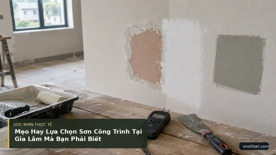 Chi tiết minh họa nội thất trong bài Mẹo Hay Lựa Chọn Sơn Công Trình Tại Gia Lâm Mà Bạn Phải Biết