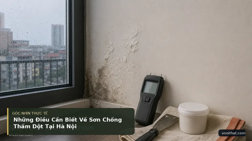 Chi tiết minh họa nội thất trong bài Những Điều Cần Biết Về Sơn Chống Thấm Dột Tại Hà Nội