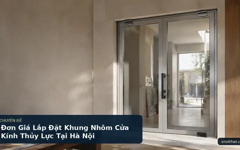 Đơn Giá Lắp Đặt Khung Nhôm Cửa Kính Thủy Lực Tại Hà Nội