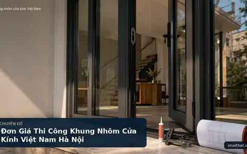 Đơn Giá Thi Công Khung Nhôm Cửa Kính Việt Nam Hà Nội
