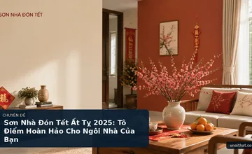 Sơn Nhà Đón Tết Ất Tỵ 2025: Tô Điểm Hoàn Hảo Cho Ngôi Nhà Của Bạn