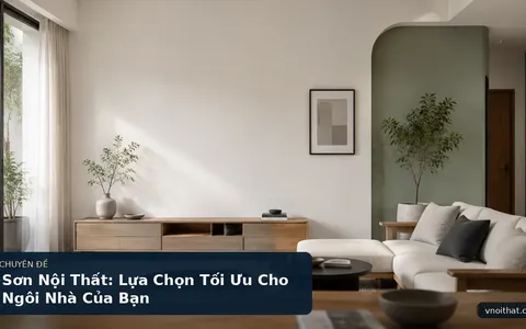 Sơn Nội Thất: Lựa Chọn Tối Ưu Cho Ngôi Nhà Của Bạn
