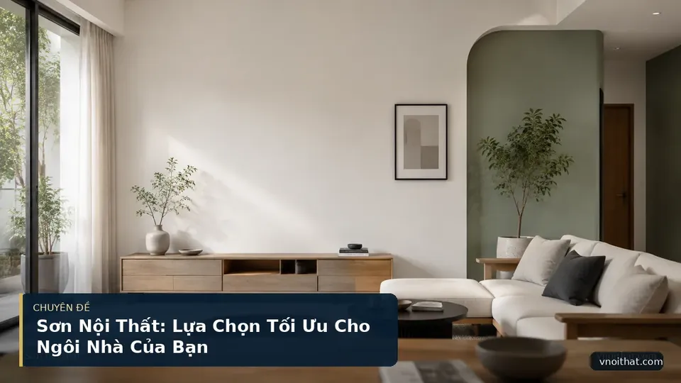 Sơn Nội Thất: Lựa Chọn Tối Ưu Cho Ngôi Nhà Của Bạn