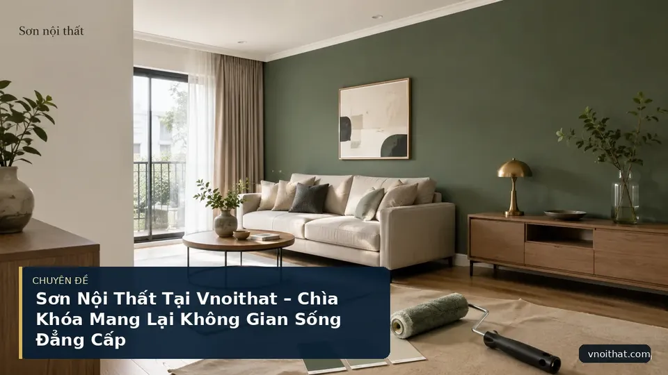 Sơn Nội Thất Tại Vnoithat – Chìa Khóa Mang Lại Không Gian Sống Đẳng Cấp