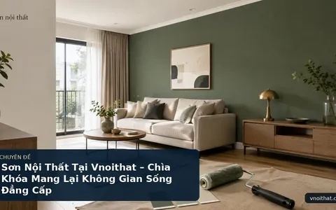 Sơn Nội Thất Tại Vnoithat – Chìa Khóa Mang Lại Không Gian Sống Đẳng Cấp