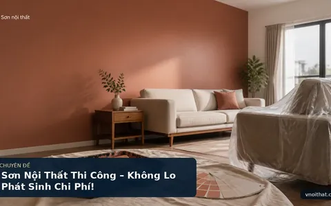 Sơn Nội Thất Thi Công – Không Lo Phát Sinh Chi Phí!