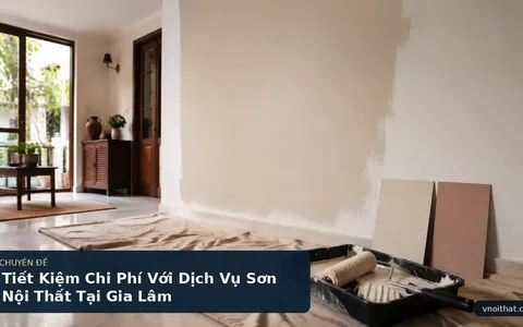 Tiết Kiệm Chi Phí Với Dịch Vụ Sơn Nội Thất Tại Gia Lâm