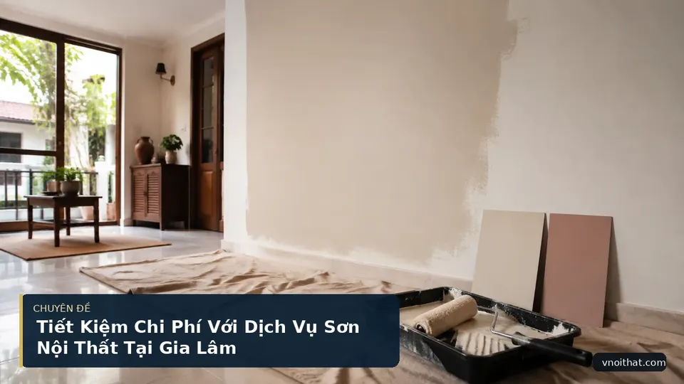 Tiết Kiệm Chi Phí Với Dịch Vụ Sơn Nội Thất Tại Gia Lâm