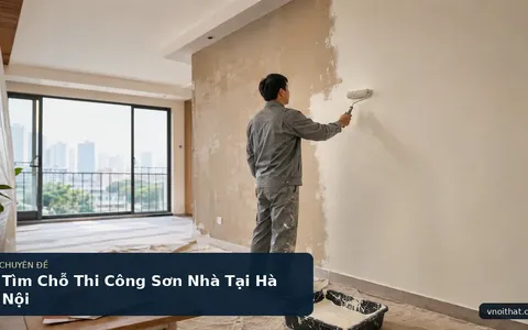 Tìm Chỗ Thi Công Sơn Nhà Tại Hà Nội