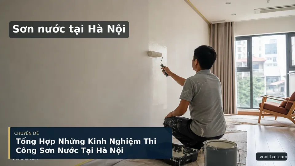 Tổng Hợp Những Kinh Nghiệm Thi Công Sơn Nước Tại Hà Nội