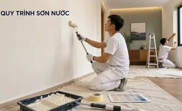 Tổng Hợp Quy Trình Hướng Dẫn Thi Công Sơn Nước
