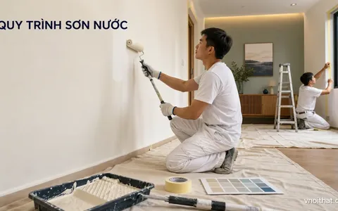Tổng Hợp Quy Trình Hướng Dẫn Thi Công Sơn Nước