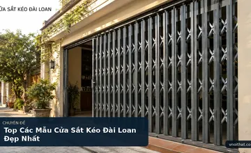 Top Các Mẫu Cửa Sắt Kéo Đài Loan Đẹp Nhất