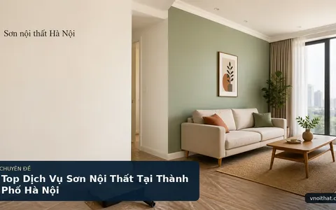 Top Dịch Vụ Sơn Nội Thất Tại Thành Phố Hà Nội