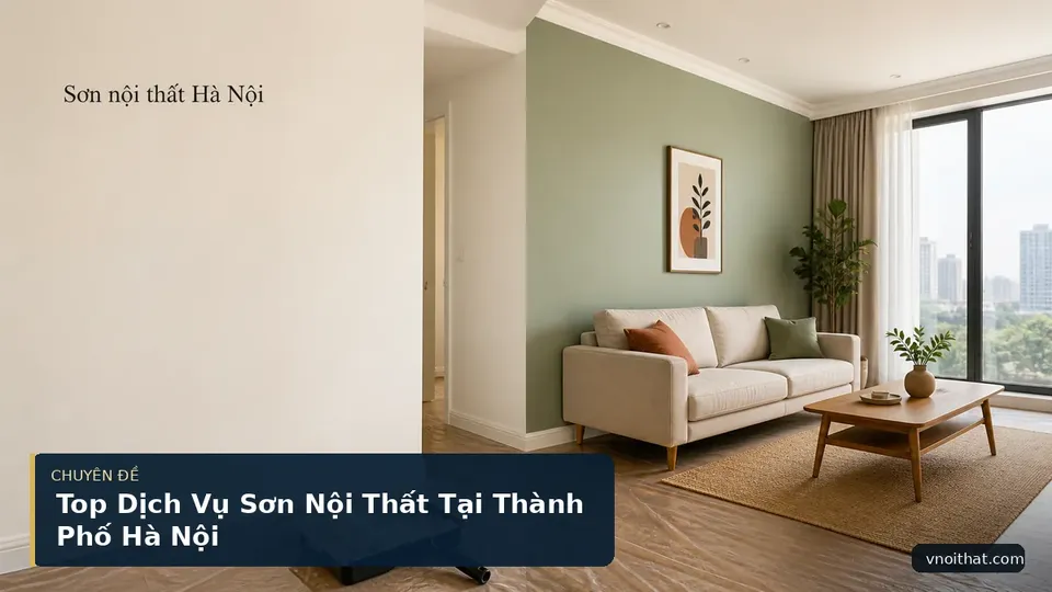 Top Dịch Vụ Sơn Nội Thất Tại Thành Phố Hà Nội