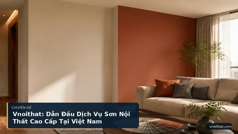 Vnoithat: Dẫn Đầu Dịch Vụ Sơn Nội Thất Cao Cấp Tại Việt Nam