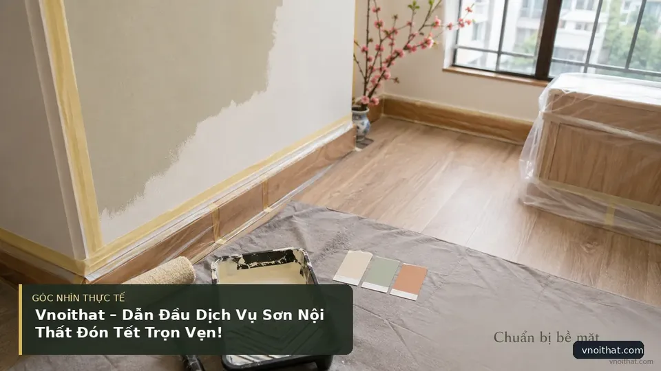 Chi tiết minh họa nội thất trong bài Vnoithat – Dẫn Đầu Dịch Vụ Sơn Nội Thất Đón Tết Trọn Vẹn!