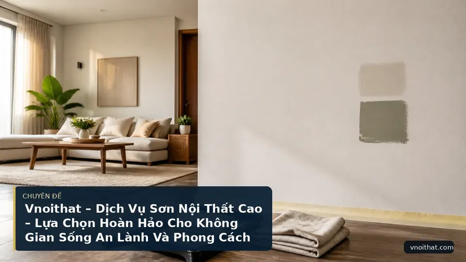 Vnoithat – Dịch Vụ Sơn Nội Thất Cao – Lựa Chọn Hoàn Hảo Cho Không Gian Sống An Lành Và Phong Cách