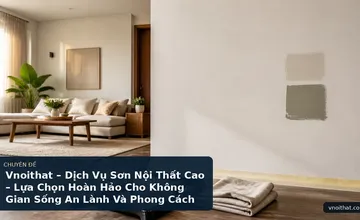 Vnoithat – Dịch Vụ Sơn Nội Thất Cao – Lựa Chọn Hoàn Hảo Cho Không Gian Sống An Lành Và Phong Cách