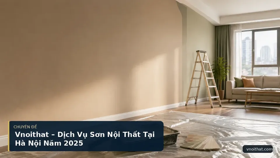 Vnoithat – Dịch Vụ Sơn Nội Thất Tại Hà Nội Năm 2025