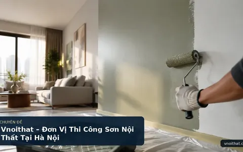 Vnoithat – Đơn Vị Thi Công Sơn Nội Thất Tại Hà Nội