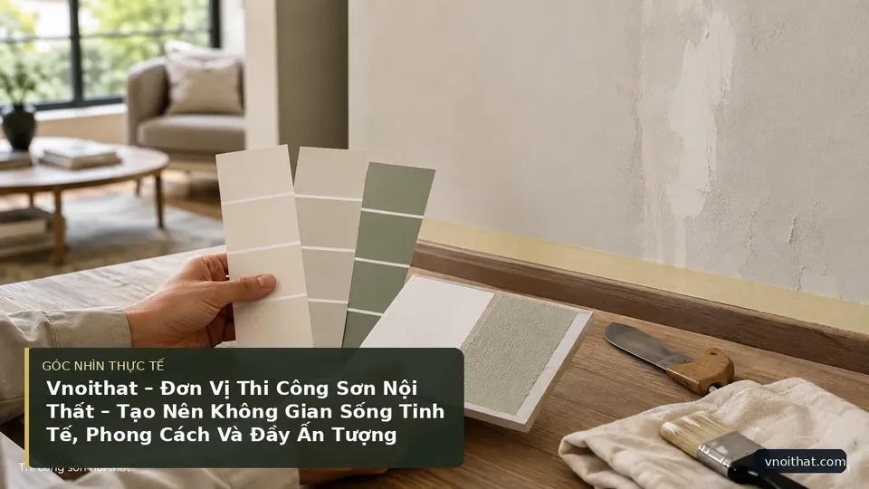 Chi tiết minh họa nội thất trong bài Vnoithat – Đơn Vị Thi Công Sơn Nội Thất – Tạo Nên Không Gian Sống Tinh Tế, Phong Cách Và Đầy Ấn Tượng