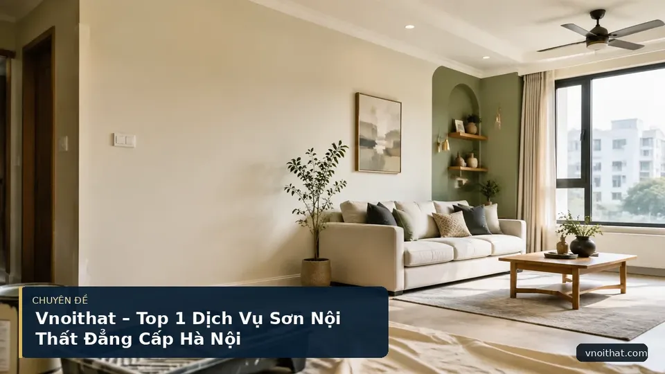 Vnoithat – Top 1 Dịch Vụ Sơn Nội Thất Đẳng Cấp Hà Nội